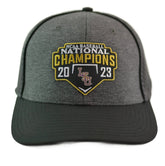 LSU Tigers 2023 NCAA Baseball National Champions Adjustable Hat